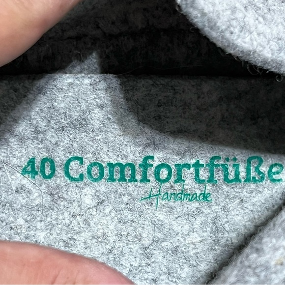 Comfortfube Grey Wool Slippers - Picture 8 of 8